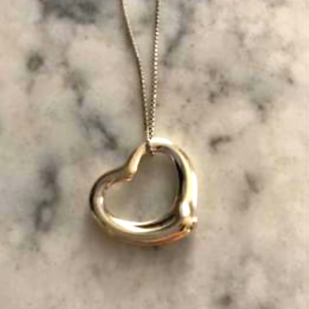 Tiffany and Co Elsa Peretti, Open Heart Pendant